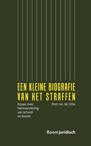Een kleine biografie van het straffen 9789462905597, Verzenden, Rinus Otte