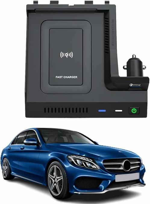 Auto Draadloze Oplader voor Mercedes-Benz C-Klasse/C-Klas..., Auto diversen, Auto-accessoires, Nieuw, Verzenden