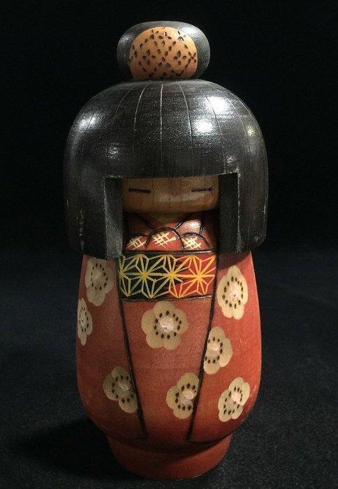 Gesigneerd Takamisawa Kazuo / Japanse vintage houten, Antiquités & Art, Curiosités & Brocante