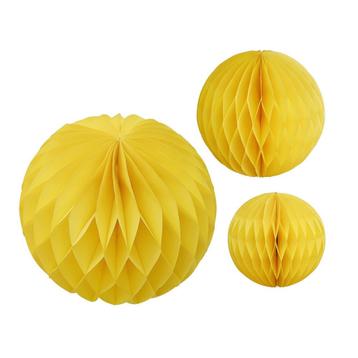 Gele Honeycomb 3st, Verzenden