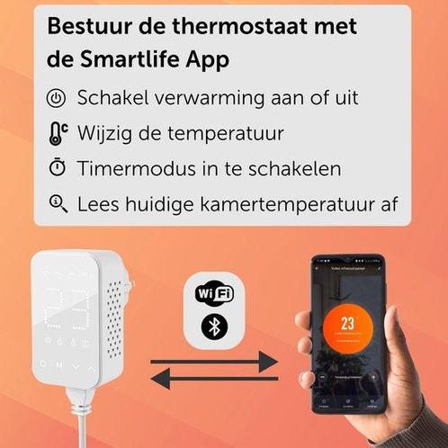 Tweedekans | Infrarood Verwarmingspaneel 1000 Watt met Wifi, Doe-het-zelf en Bouw, Verwarming en Radiatoren, Ophalen of Verzenden
