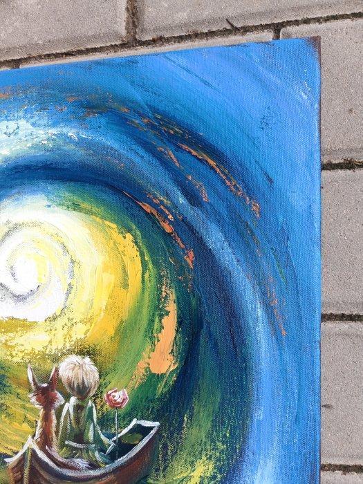 Jií Petr - The little prince, Antiek en Kunst, Kunst | Schilderijen | Modern
