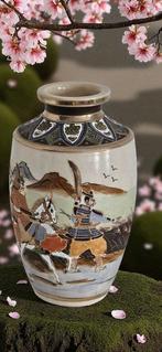 Vaas - Keramiek - Japan - Satsuma-stijl (Zonder, Antiek en Kunst