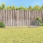 vidaXL Kippenhok Zilver 430 x 100 x 85 cm Gegevens staal, Verzenden, Nieuw