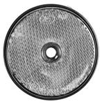 Ronde reflector (zilver, 6 cm diameter, 1 cm dikte, met sch, Doe-het-zelf en Bouw, Verzenden, Nieuw