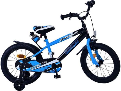 Volare Sportivo Kinderfiets - Jongens - 16 inch - Blauw, Huis en Inrichting, Woonaccessoires | Overige, Zo goed als nieuw, Verzenden