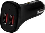 Veiling - StarTech.com Dual Port USB Autolader - 24W/4,8A, Telecommunicatie, Autoladers, Nieuw