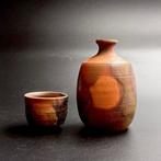 Bizen wear - Kozaki Tatsuzo (), Signed, Yohen() -