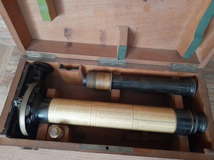 Instrument astronomique - Bois, Cuivre, Cuir, Métal, Antiquités & Art, Antiquités | Autres Antiquités