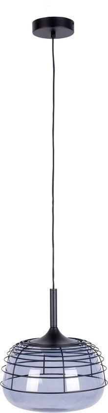 2dekans | Zuiver Smokey Hanglamp - Zwart - 35.50x35.50x180, Huis en Inrichting, Lampen | Hanglampen, Ophalen of Verzenden