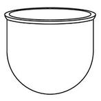 Kom | Voor COM-7455.1410 CombiSteel, Verzenden, Nieuw in verpakking