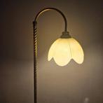 Staande lamp - Glas, Messing, Antiek en Kunst