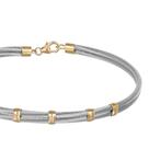 Armband - 18 karaat Geel goud, Staal, Nieuw