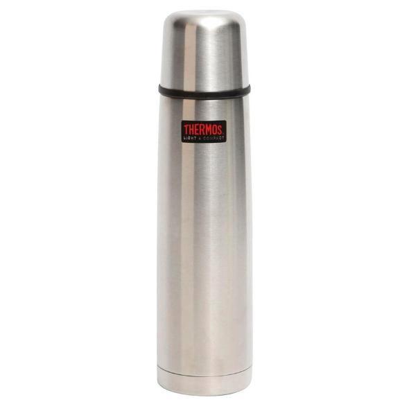 Thermos Isoleerfles - Thermax - 1 Liter - Zilver, Fietsen en Brommers, Fietsaccessoires | Overige Fietsaccessoires, Verzenden