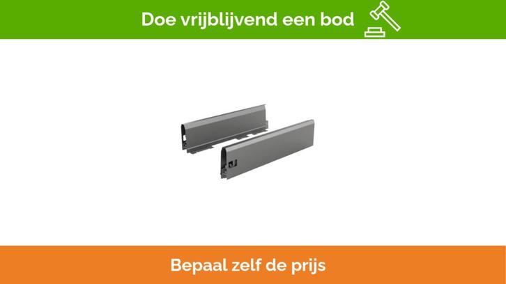 Bieden: Hettich Arcitech Drawer Runner Set 450mm, Watersport en Boten, Bootonderdelen, Ophalen of Verzenden