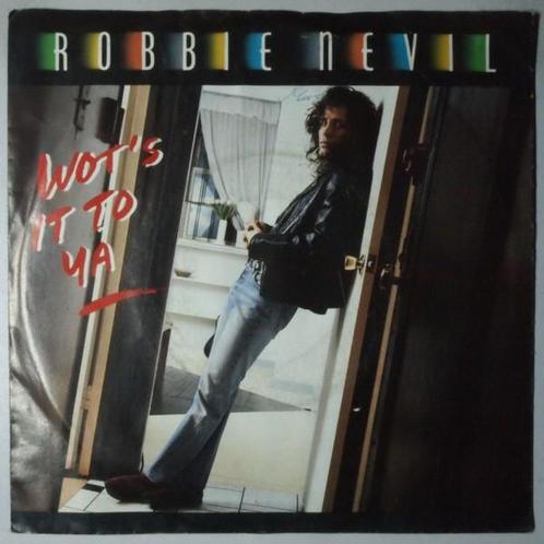 Robbie Nevil - Wots it to ya - Single, Cd's en Dvd's, Vinyl Singles, Single, Gebruikt, 7 inch, Pop