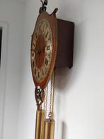 Regulateur met dubbel gewicht - Vintage - Wortelnotenhout -, Antiek en Kunst