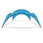 vidaXL Partytent boog 450x450x265 cm lichtblauw, Tuin en Terras, Partytenten, Verzenden, Nieuw