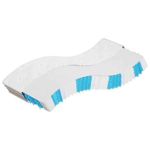 vidaXL Pocketveringmatras middelhard 90x200 cm, Huis en Inrichting, Slaapkamer | Matrassen en Bedbodems, Nieuw, Verzenden