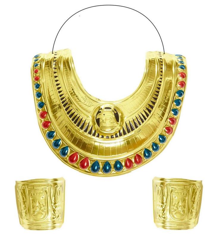 Sieraden Set Cleopatra 2 delig, Hobby en Vrije tijd, Feestartikelen, Nieuw, Verzenden