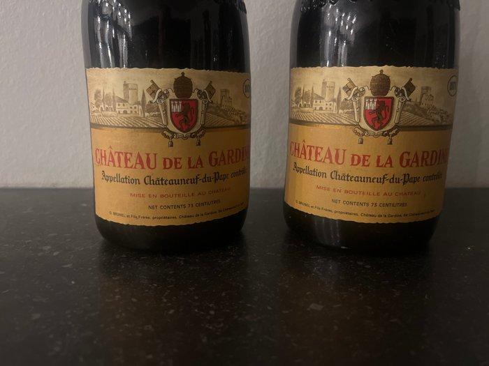 1970 Château de la Gardine - Châteauneuf-du-Pape Appellation, Verzamelen, Wijnen