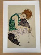 Egon Schiele (1890-1918) - Dame met opgetrokken knie