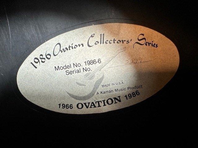Ovation - Collector Series 1986 - - Guitare, Muziek en Instrumenten, Snaarinstrumenten | Gitaren | Akoestisch