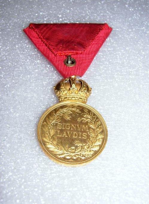 Autriche - Médaille militaire - Crédit à la mérite, Verzamelen, Militaria | Algemeen