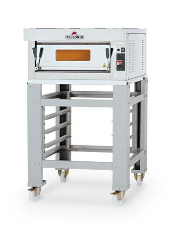 Pizzaoven | Elektrisch | INOX | 1x6 Ø30cm | 6kW |, Verzenden