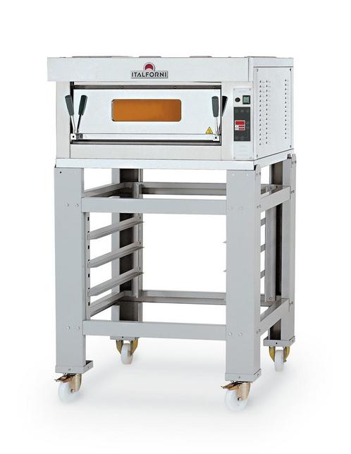 Pizzaoven | Elektrisch | INOX | 1x6 Ø30cm | 6kW |, Zakelijke goederen, Horeca | Keukenapparatuur, Nieuw in verpakking, Verzenden