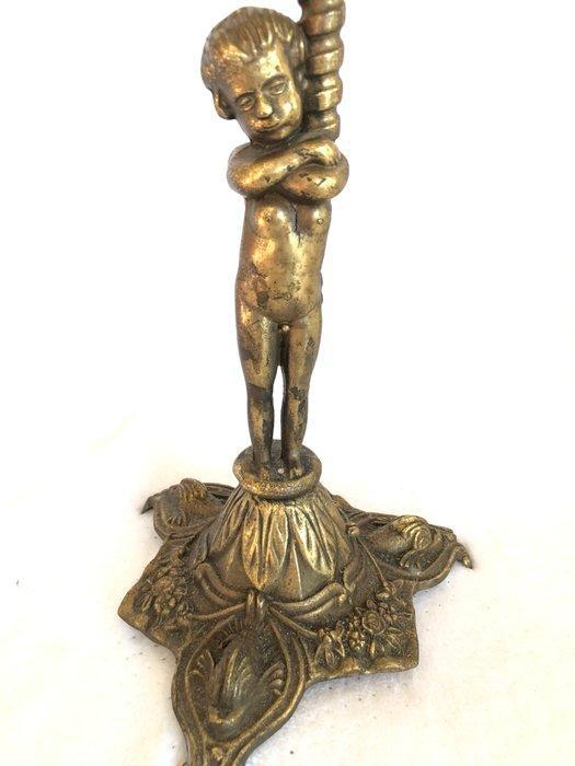 Kandelaar - Brons - paren lantarenpalen, Antiek en Kunst, Curiosa en Brocante