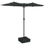 Grote Parasol 316cm Antraciet | OP = OP | Koopje!, Tuin en Terras, Verzenden, Nieuw, 1 tot 2 meter, Stokparasol