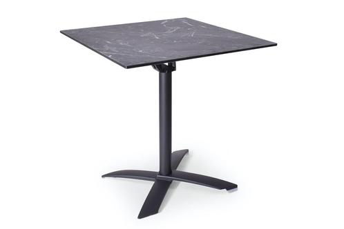 Terrastafel opklapbaar | 70x70cm | Helsinki, Huis en Inrichting, Tafels | Statafels, Nieuw, Verzenden
