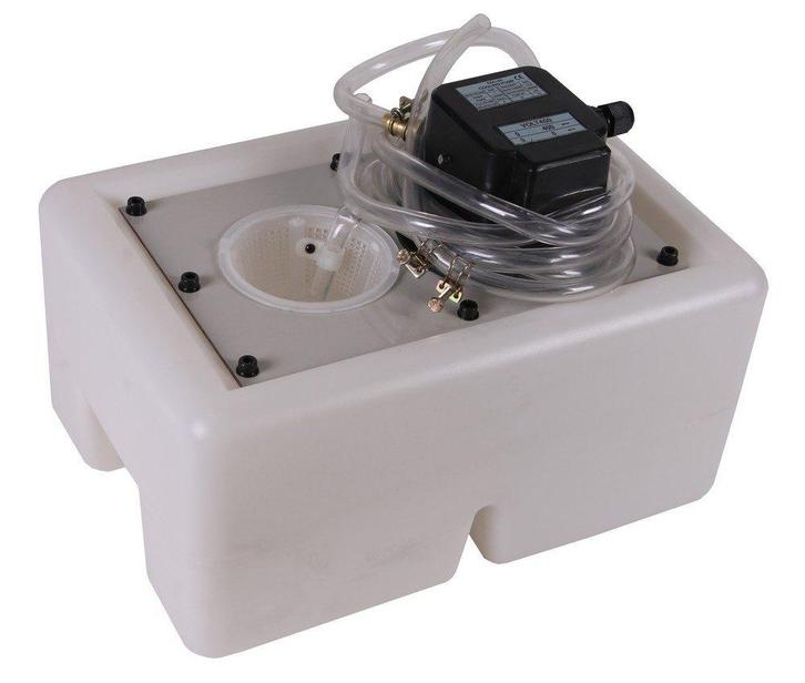 Koelpomp met reservoir voor afkortzaag 230V, Doe-het-zelf en Bouw, Gereedschap | Lasapparaten, Ophalen of Verzenden