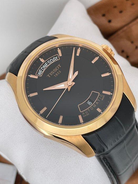 Tissot - Couturier Powermatic 80 - T035.407.36.051.00 -, Handtassen en Accessoires, Horloges | Heren