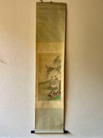 Oud-Chinese zijdefiguur schilderij 20e eeuw