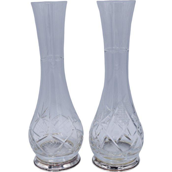 Vaas (2) - .925 zilver, Antiek en Kunst, Antiek | Zilver en Goud