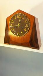 Amsterdamse School klok - Art Deco Hout, Messing - 1920-1930, Antiek en Kunst