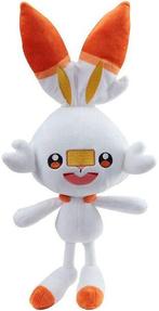Jazwares Pokémon Pluche-Scorbunny 20CM (Diversen) NIEUW, Kinderen en Baby's, Speelgoed | Knuffels en Pluche, Ophalen of Verzenden
