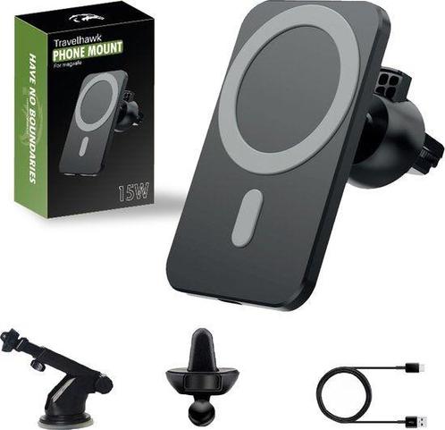 Tweedekans | Travelhawk Magsafe Telefoonhouder Auto -, Auto diversen, Auto-accessoires, Ophalen of Verzenden