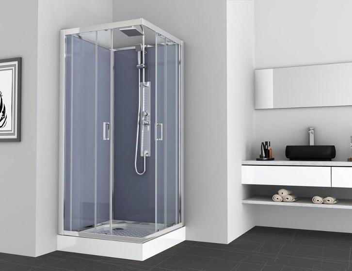 Sanifun  complete douchecabine Everest B 900 x 900 Kitvrij, Doe-het-zelf en Bouw, Sanitair, Douche, Nieuw, Ophalen of Verzenden