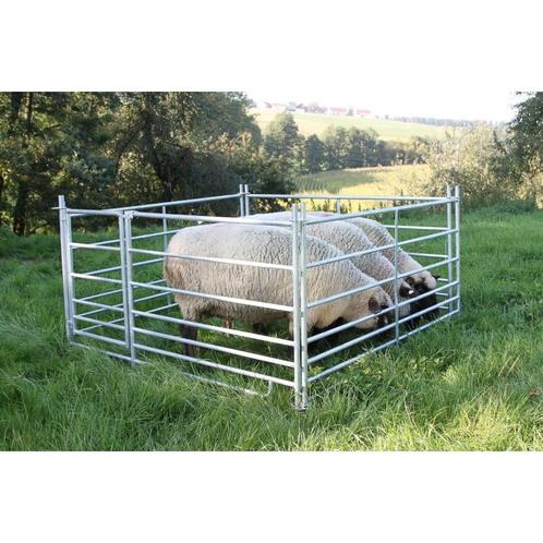 Claie amovible 2,75m av. porte h. 0,92m - zinguée - kerbl, Dieren en Toebehoren, Stalling en Weidegang