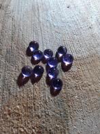 lot of 10 pieces natural amethyst, tcw 9.40 ct, round cabuch, Verzenden