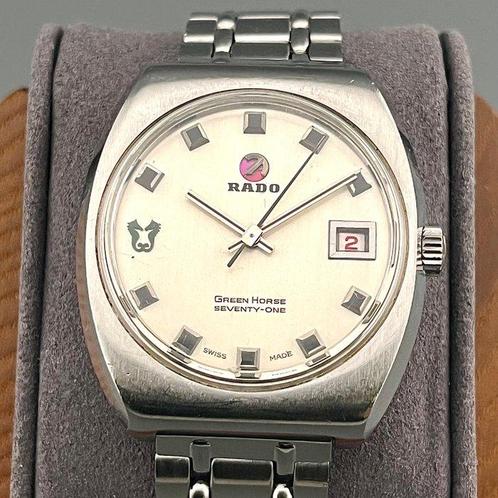 Rado - Green Horse Seventy-One - Zonder Minimumprijs - 11870, Handtassen en Accessoires, Horloges | Heren