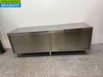 RVS Werkkast Werktafel 2 schuifdeuren 240 cm Horeca, Ophalen of Verzenden, Nieuw in verpakking