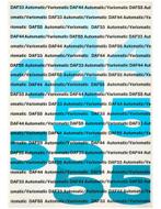 1970 DAF PROGRAMMA VARIOMATIC BROCHURE NEDERLANDS, Nieuw