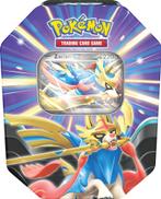 Pokémon Slashing Legends ex Tin, Verzenden, Nieuw, Booster, Foil