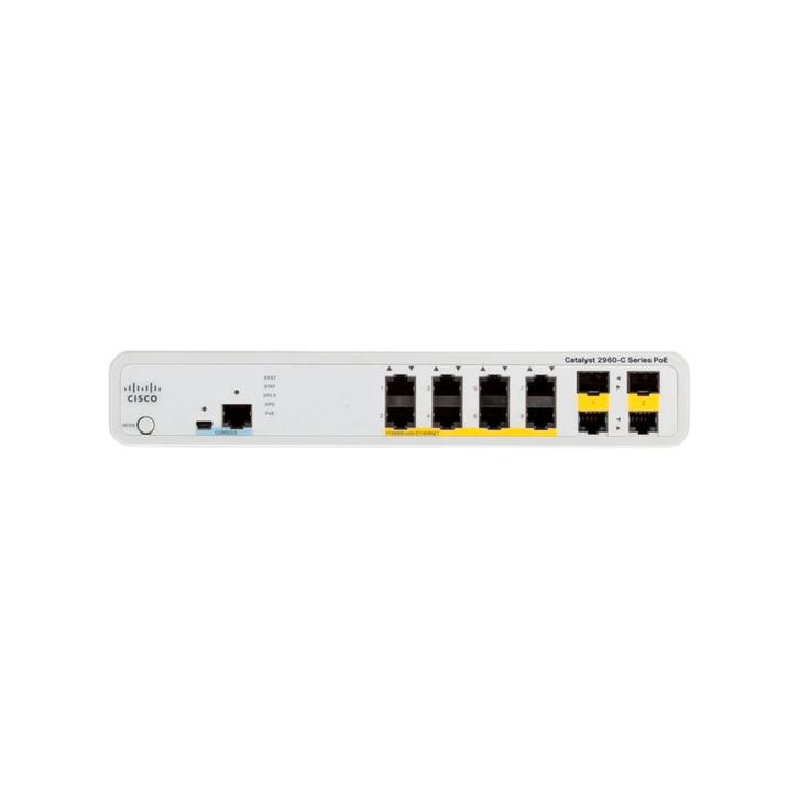 Cisco WS-C2960C-8PC-L, Informatique & Logiciels, Commutateurs réseau, Enlèvement ou Envoi
