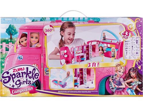 Sparkle Girlz Retro Campervan van ZURU, Huis en Inrichting, Woonaccessoires | Overige, Zo goed als nieuw, Verzenden
