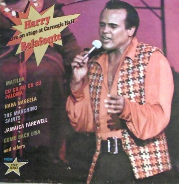 Harry Belafonte - Live On Stage At Carnegie Hall, Cd's en Dvd's, Vinyl | Pop, Gebruikt, Verzenden